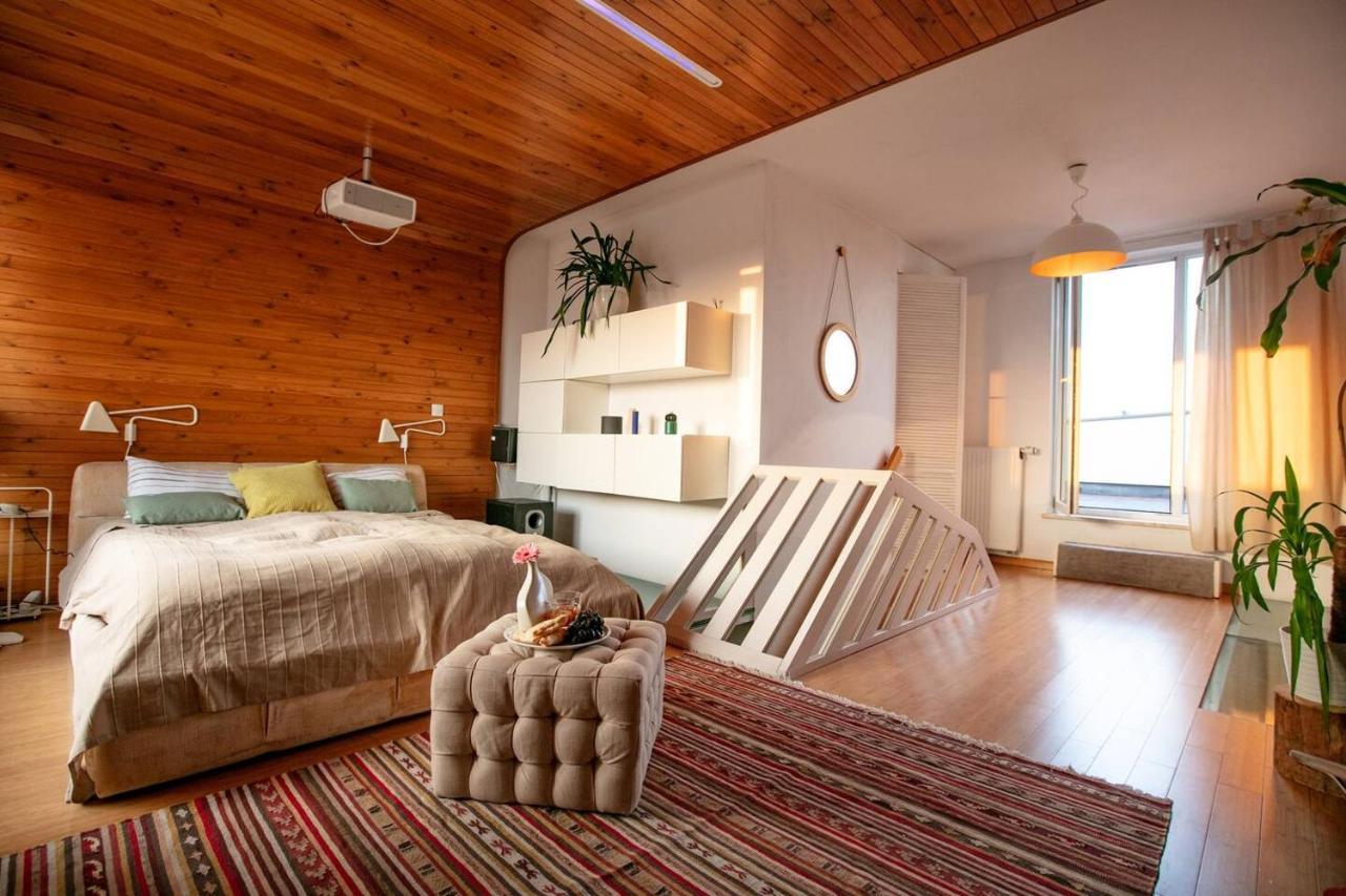 Dwupoziomowy, Rodzinny Apartament. Ochrona, Garaz. Warsawa Bagian luar foto