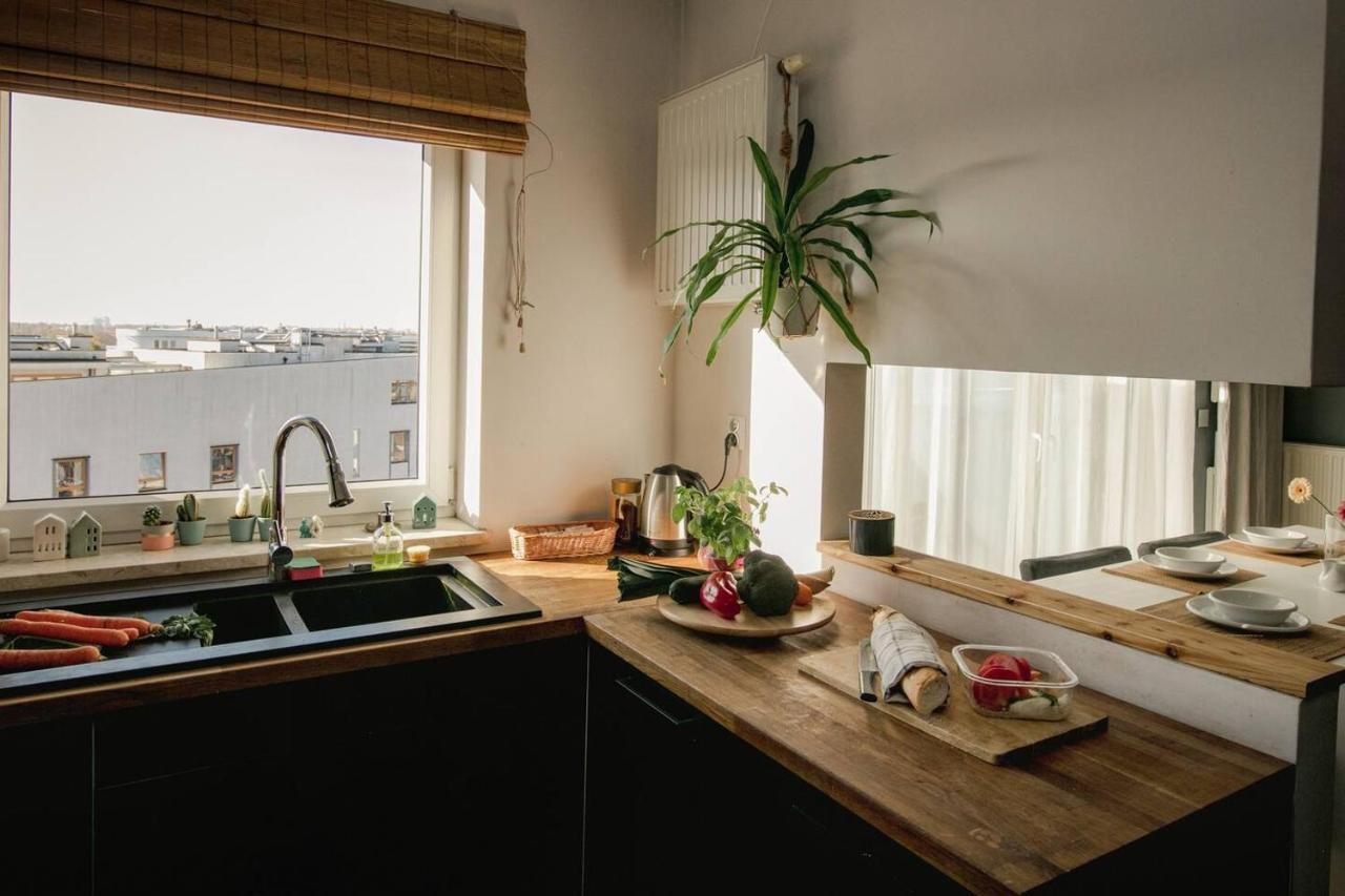 Dwupoziomowy, Rodzinny Apartament. Ochrona, Garaz. Warsawa Bagian luar foto