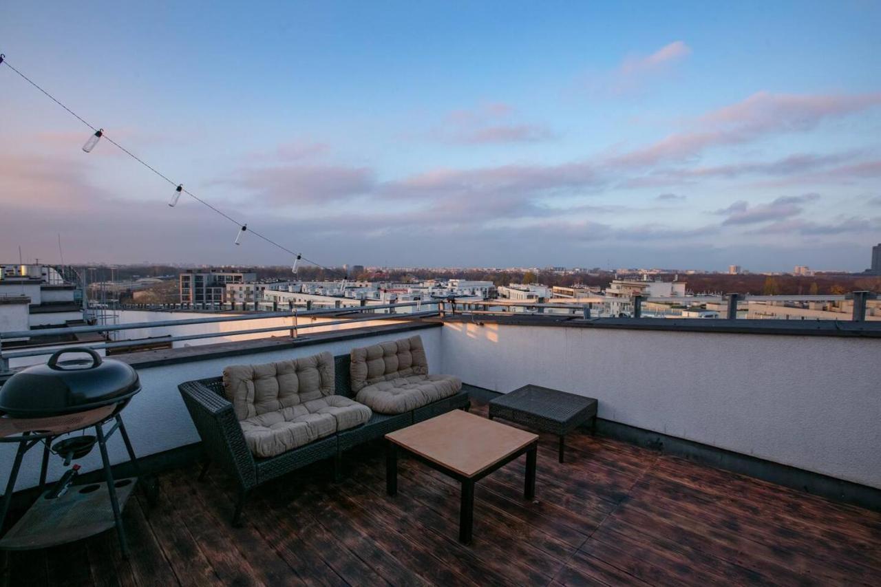 Dwupoziomowy, Rodzinny Apartament. Ochrona, Garaz. Warsawa Bagian luar foto